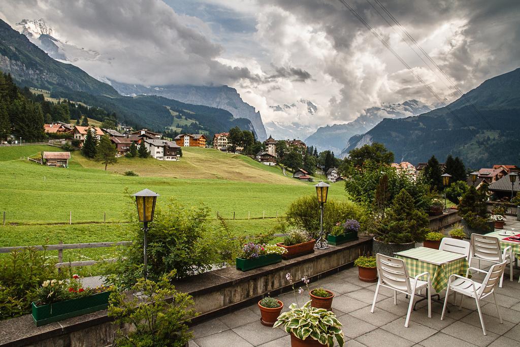 Hotel Berghaus Wengen Esterno foto