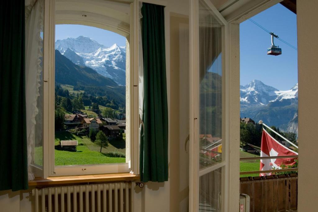 Hotel Berghaus Wengen Esterno foto